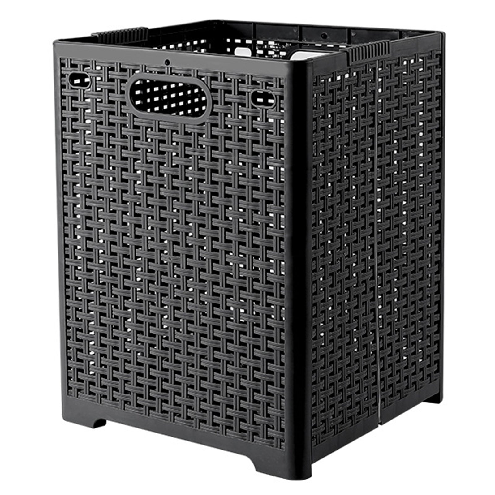 Size L Foldable PP Laundry Basket Clothes Hamper Storage Holder for Home Bathroom Size L Foldable PP Laundry Basket Clothes Hamper Storage Holder for Home Bathroom
